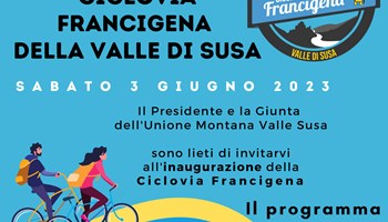 Ciclovia Francigena, già percorribili i primi 40 km, da Caselette a Villar Focchiardo