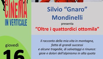 Cinema in Verticale: Silvio “Gnaro” Mondinelli a Bussoleno