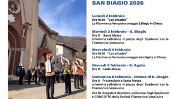 San Biagio e Sant'Agata: il 3 e l'8 febbraio a Venaus danzano le spade