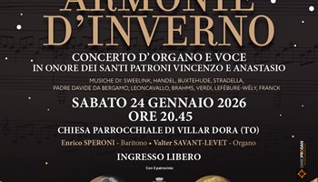 SPERONI E SAVANT-LEVET IN CONCERTO A VILLAR DORA