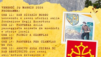 SI FESTEGGIA L'ANNIVERSARIO DELLA FONDAZIONE DEGLI ESCARTONS