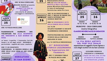 Il 26 aprile 2026 a San Giorio c'è "La soppressione del Feudatario"