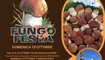 Domenica 13 ottobre la Fiera del Fungo di Giaveno