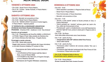 Ad Oulx domenica 6 ottobre è tempo di "Fiera Franca"